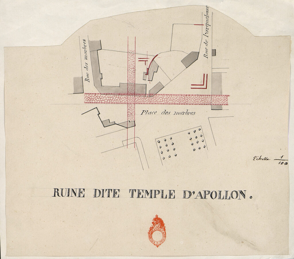 Ruine dite Temple d'Apollon